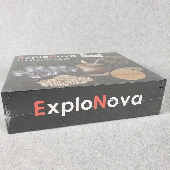 ExploNova Cocktail Smoker Kit with Torch Wood Chips Professional Bar Infuser Set - Picture 5 of 6